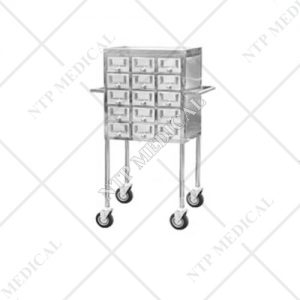 รถเข็นแจกยา30ลิ้นชัก