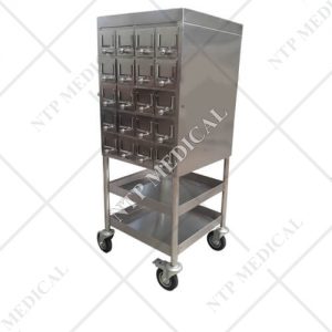 รถเข็นแจกยา 40 ลิ้นชักKT21-22