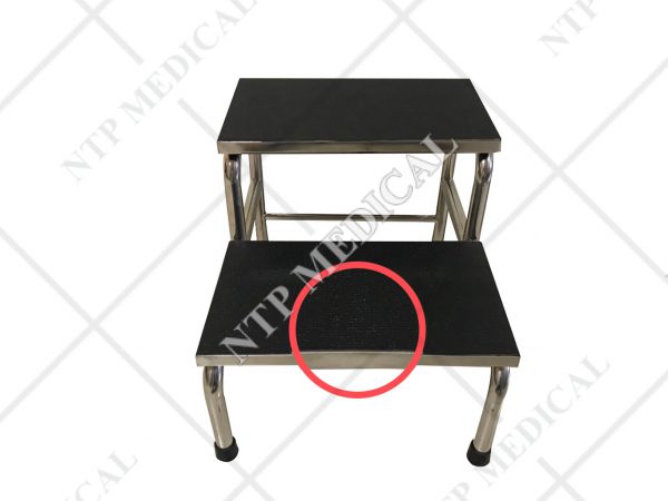 บันไดขึ้นเตียง 2 ชั้น (สแตนเลส) ✓สแตนเลสท่องอ ✓เกรด A 304 ✓พื้นกันน้ำ