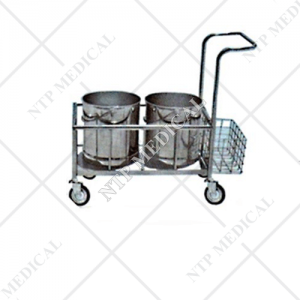 รถเข็นทำความสะอาดพร้อมถัง