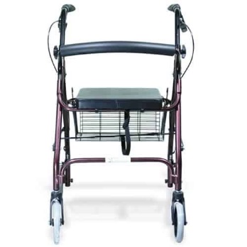 [แนะนำ] รถเข็นช่วยพยุงเดิน Rollator รุ่น 512R สำหรับผู้ป่วย ผู้สูงอายุ ผู้พิการ รุ่นยอดนิยม สะดวกและปลอดภัย